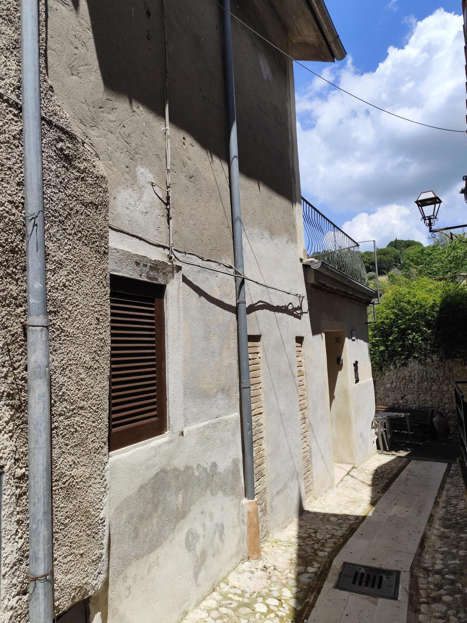 Casa In Antico Borgo Medievale A Tarano Ri, Via Giacomo Leopardi, 15别墅 外观 照片
